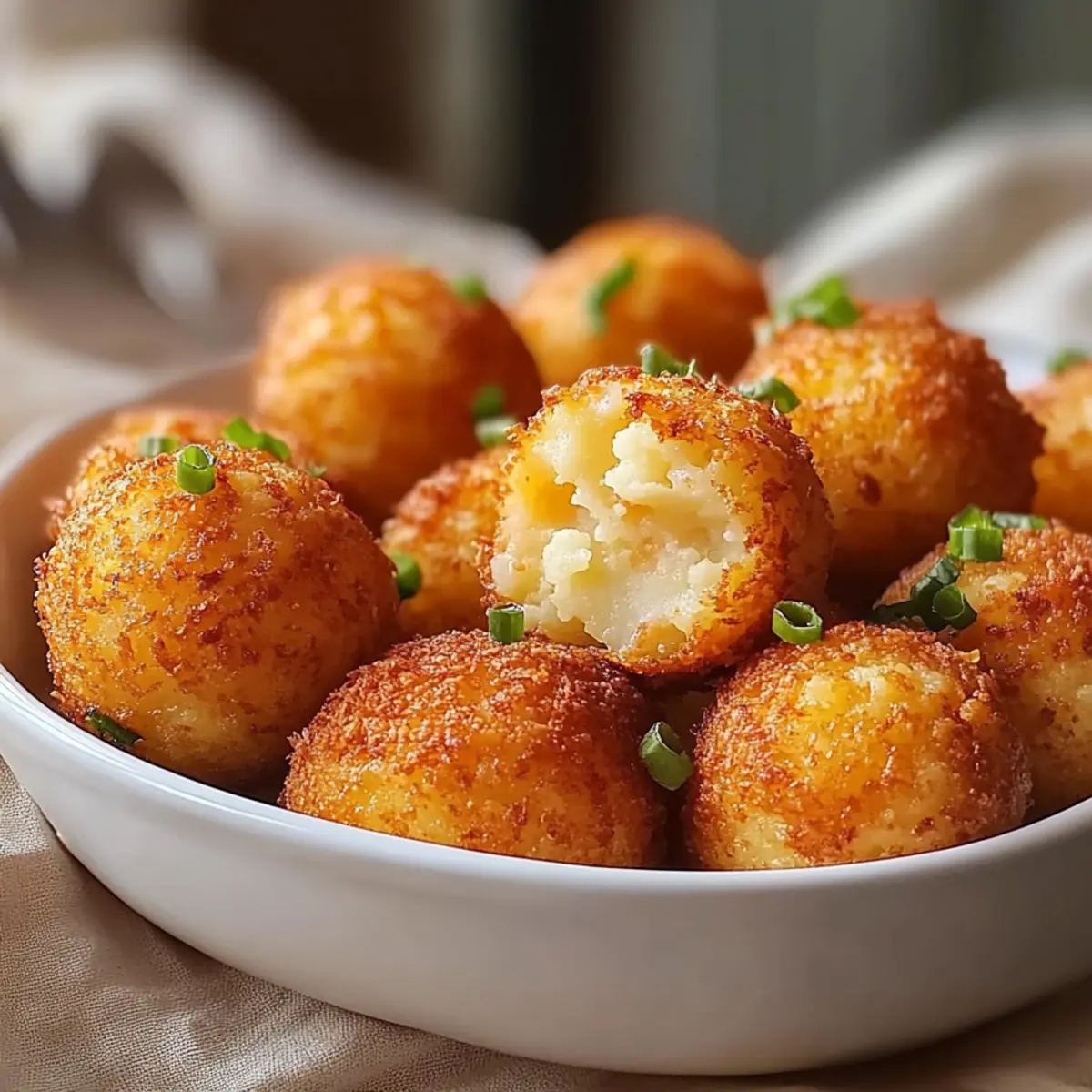 Easy Fried Mashed Potato Balls