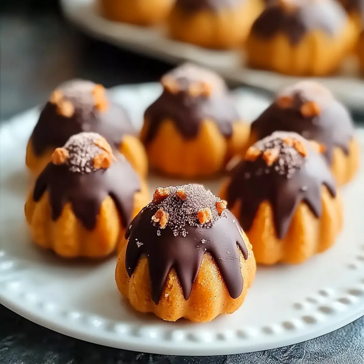 Pumpkin Pie Cheesecake Truffles
