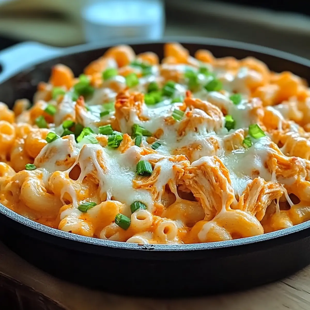 Ultimate Buffalo Chicken Mac and Cheese