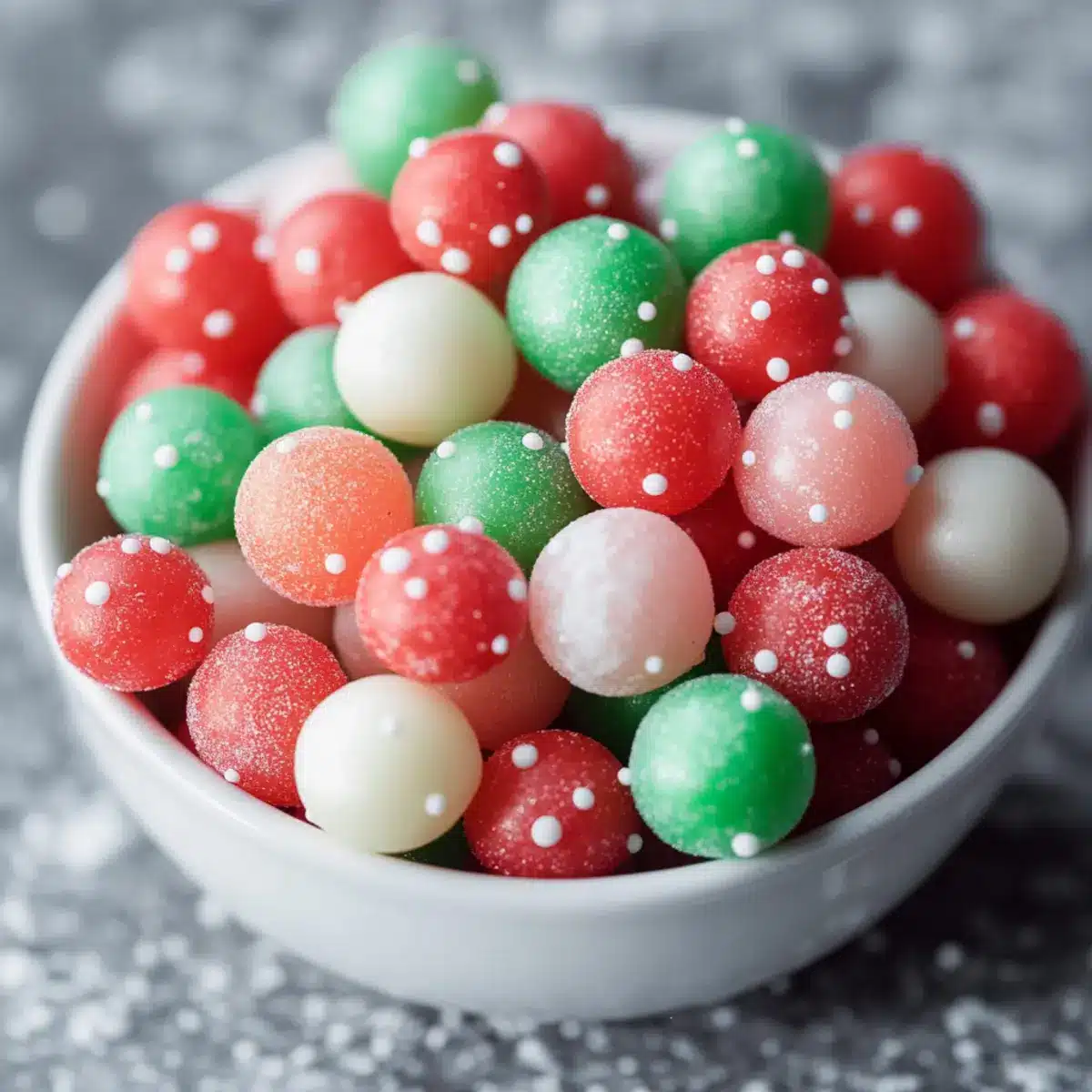 DIY Christmas Bubble Gum