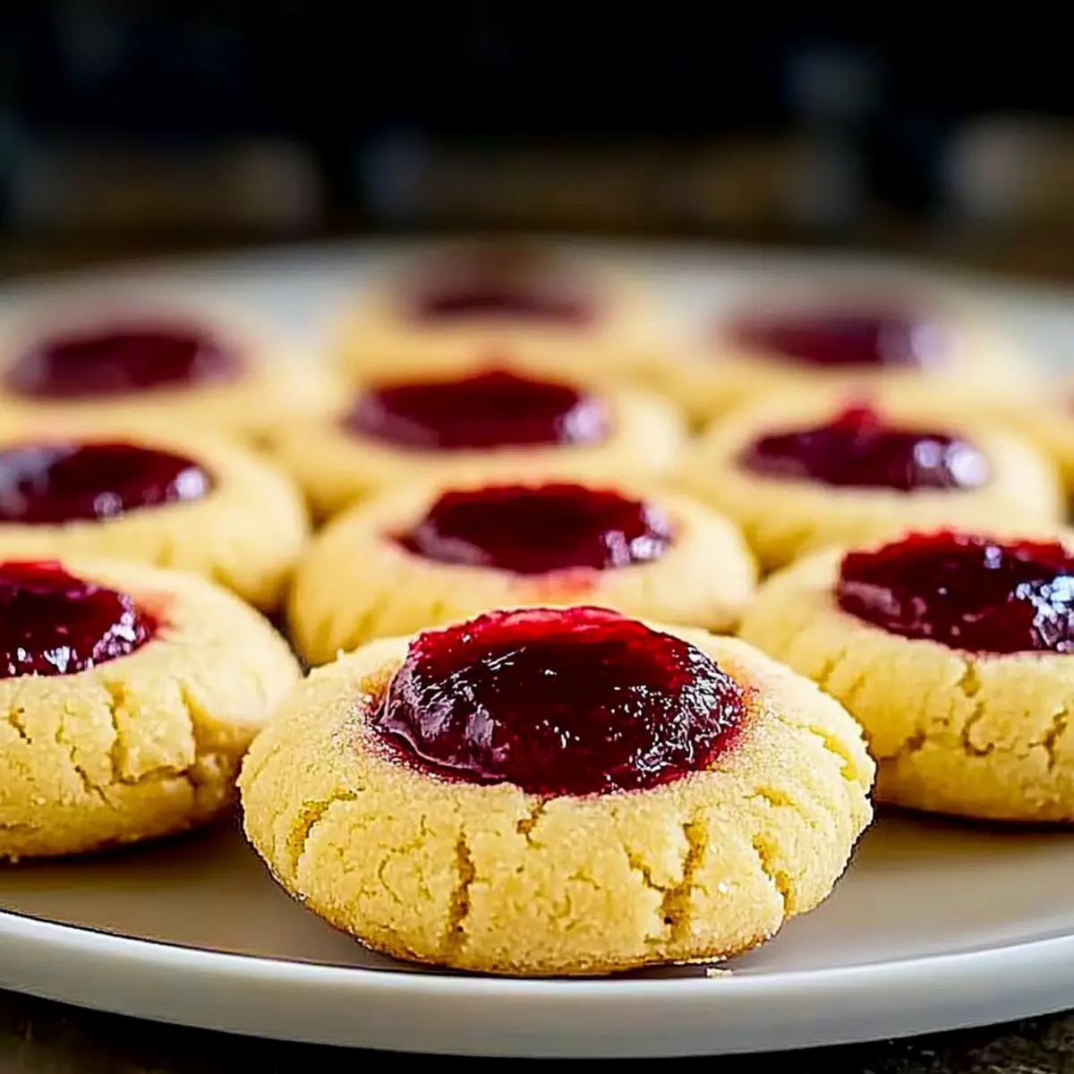 Classic Butter Thumbprint Cookies