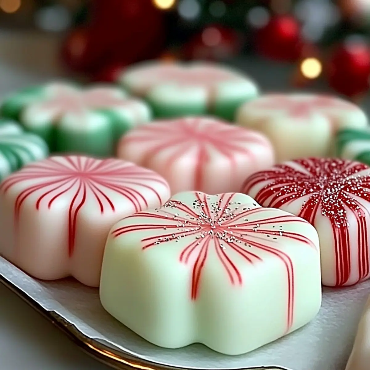 Soft Christmas Peppermints (Old-Fashioned Butter Mints)