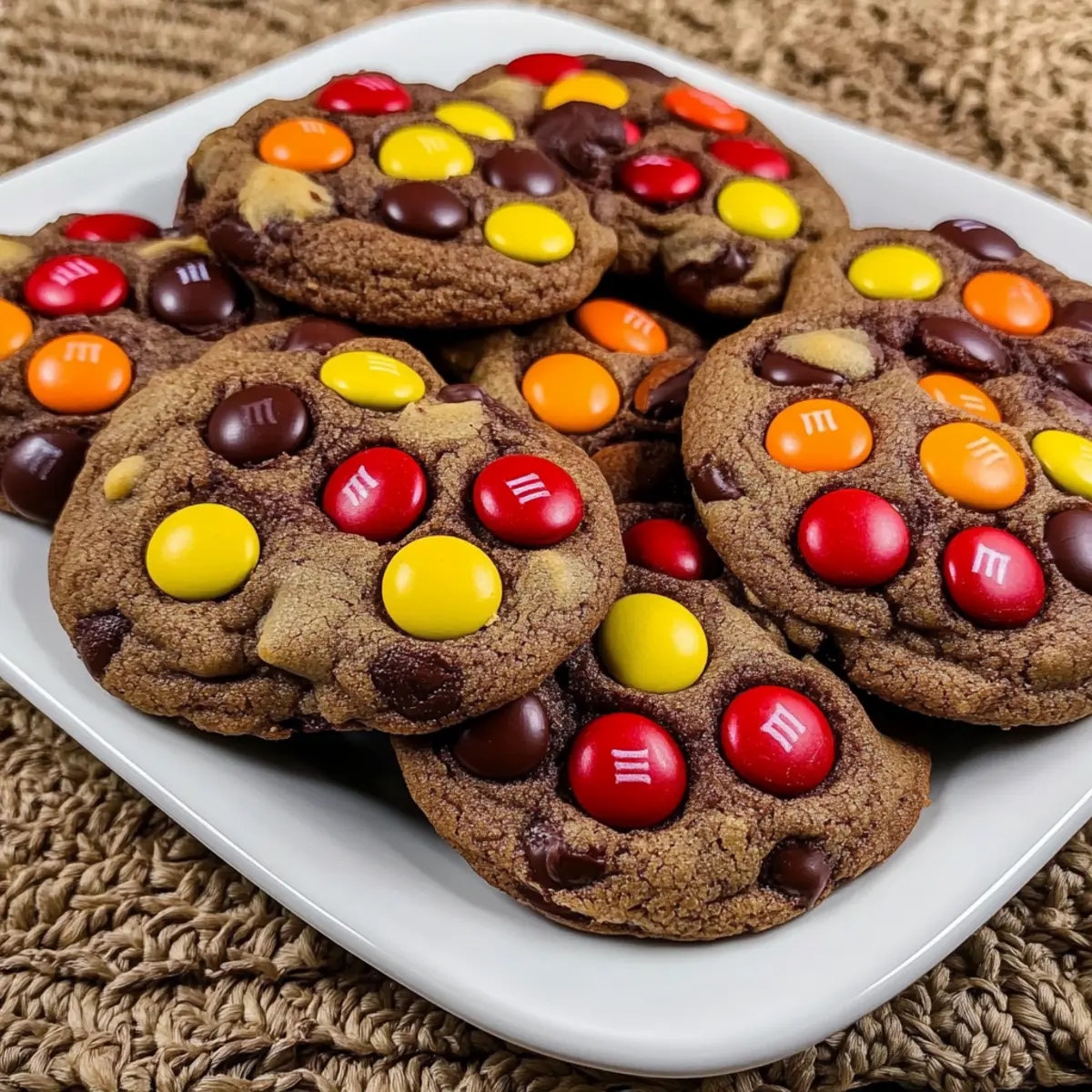 Harvest M&M Cookies