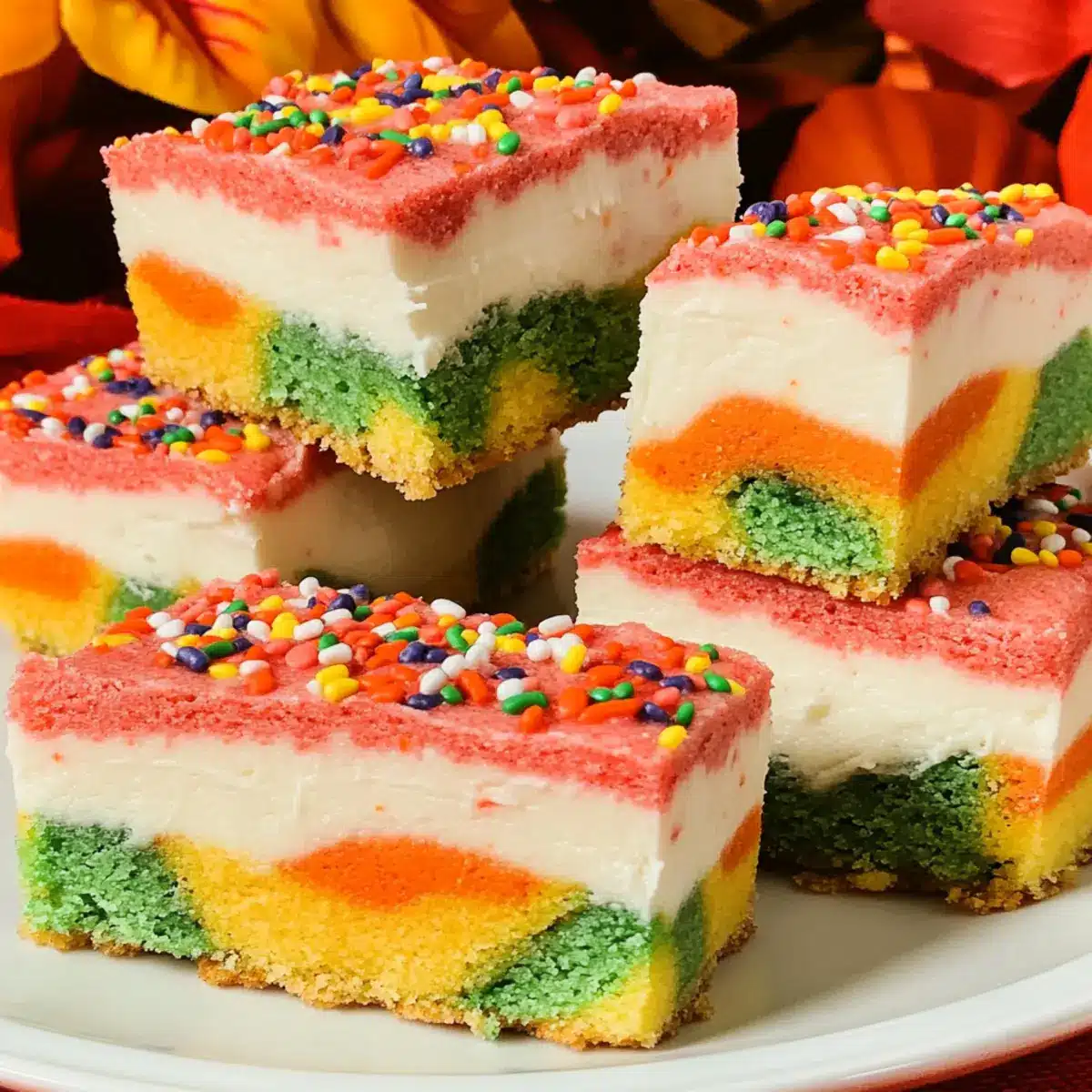 Harvest Marble Sugar Cookie Bars