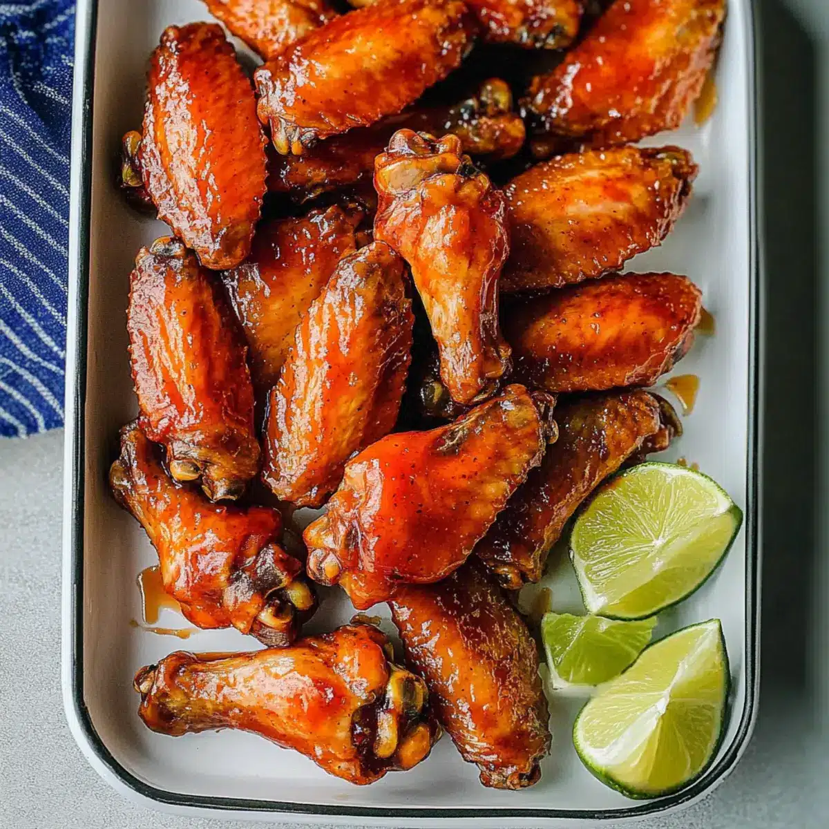 Air Fryer Honey Sriracha Wings