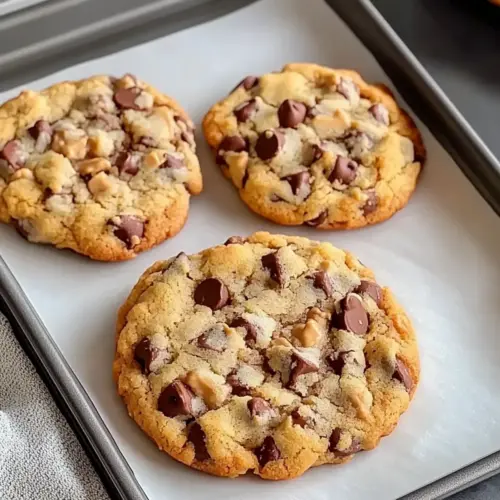 Sweet Chocolate Chip and Toffee Shortbread Cookies