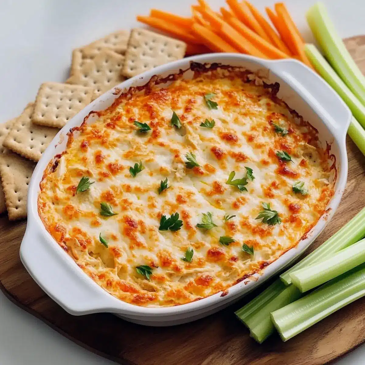 Healthy Buffalo Chicken Dip Recipe