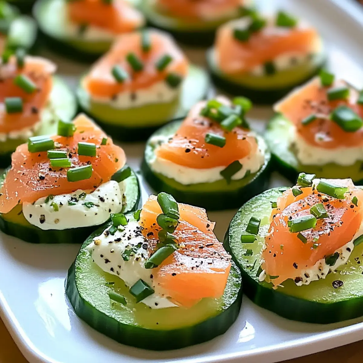 Cucumber Smoked Salmon Bites That Wow Every Guest
