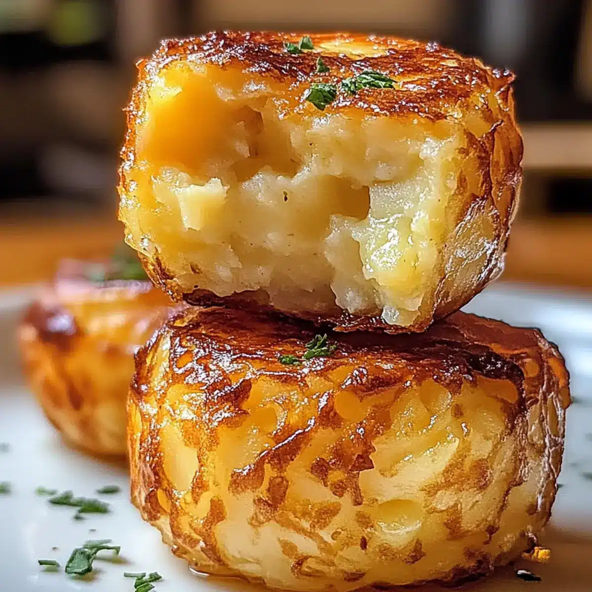 Mashed Potato Cheese Puffs