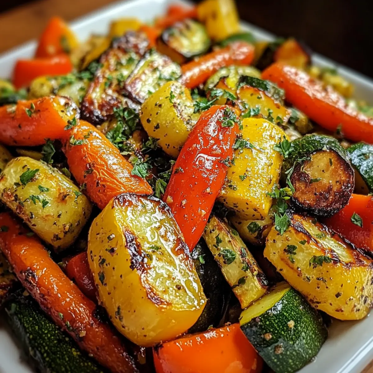 Cowboy Butter Roasted Vegetables
