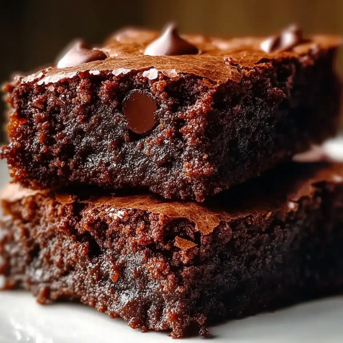 Fudgy Cottage Cheese Brownies