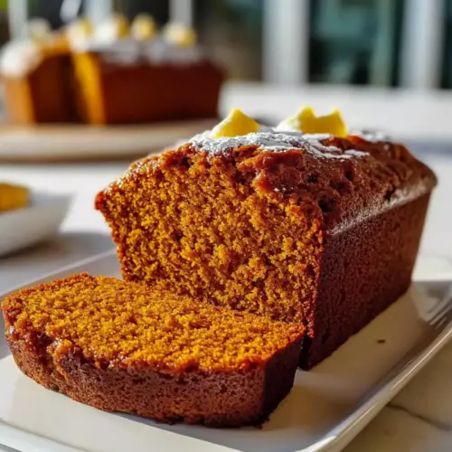 Easy Homemade Pumpkin Bread