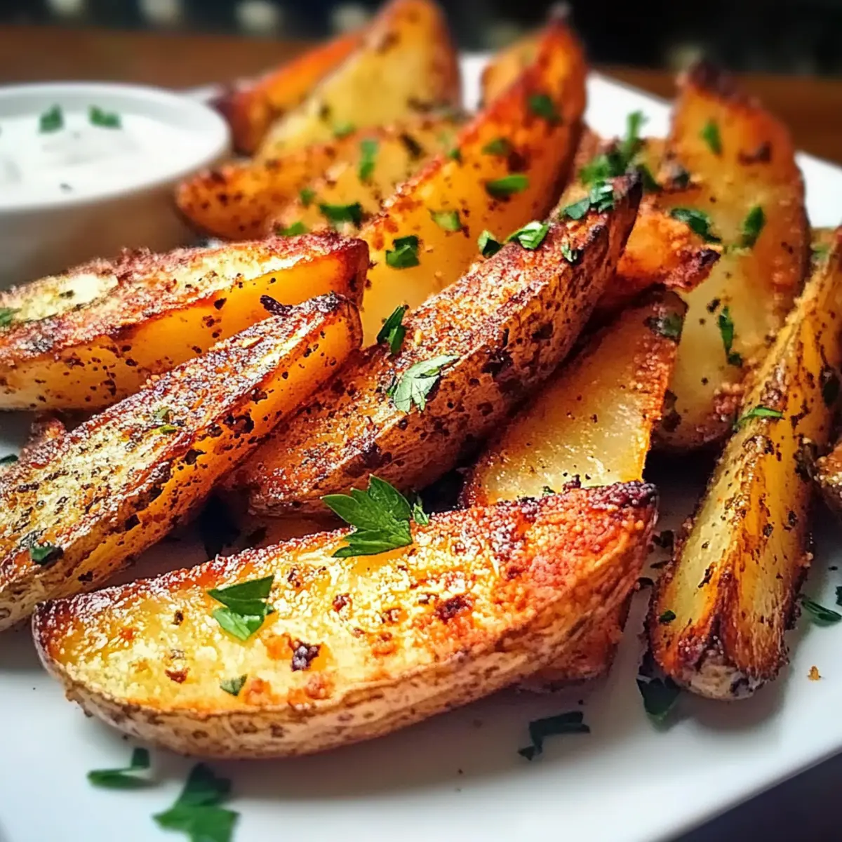 Crispy Potato Wedges Recipe
