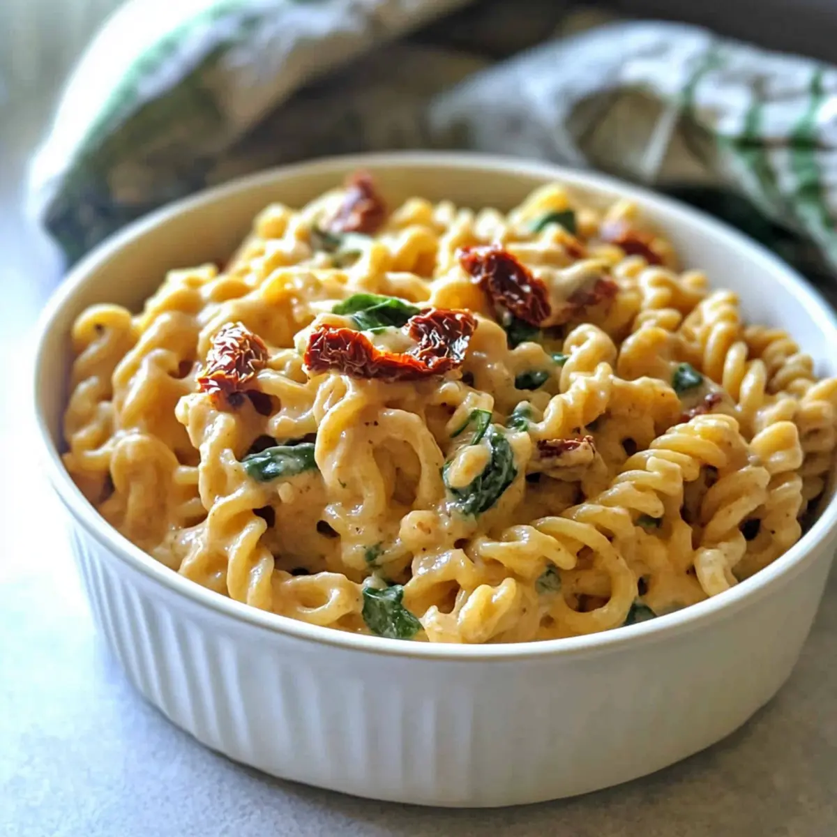 Vegan Sun-dried Tomato Pasta