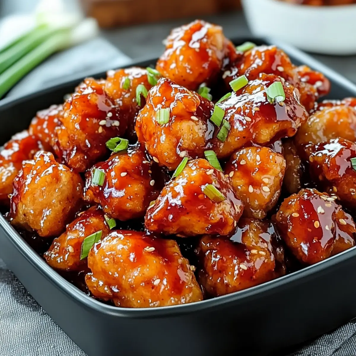 New Year’s Chili Honey Chicken Bites