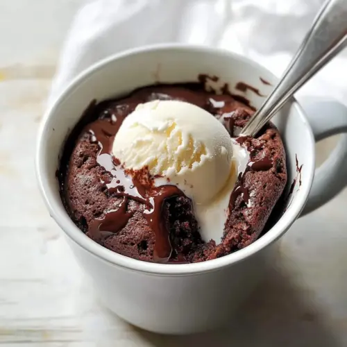 Brownie in a Mug