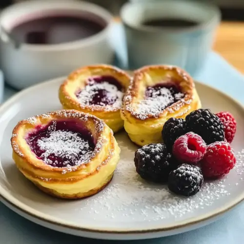 Easy Mini Dutch Baby Pancakes