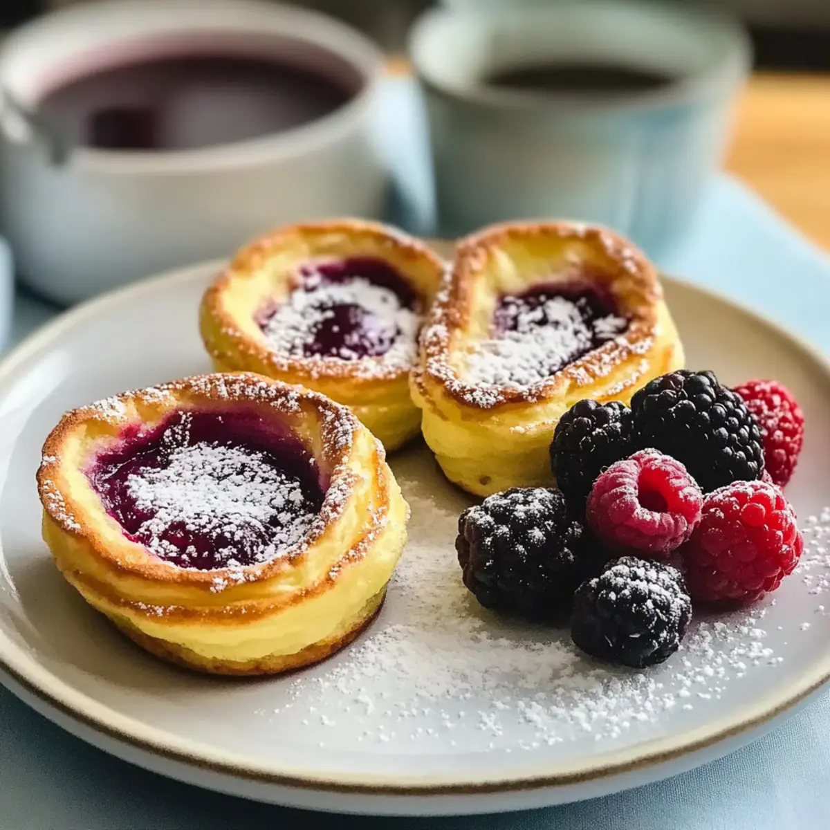 Easy Mini Dutch Baby Pancakes