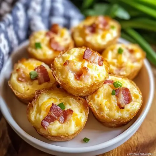 Keto Bacon Egg and Cheese Bites