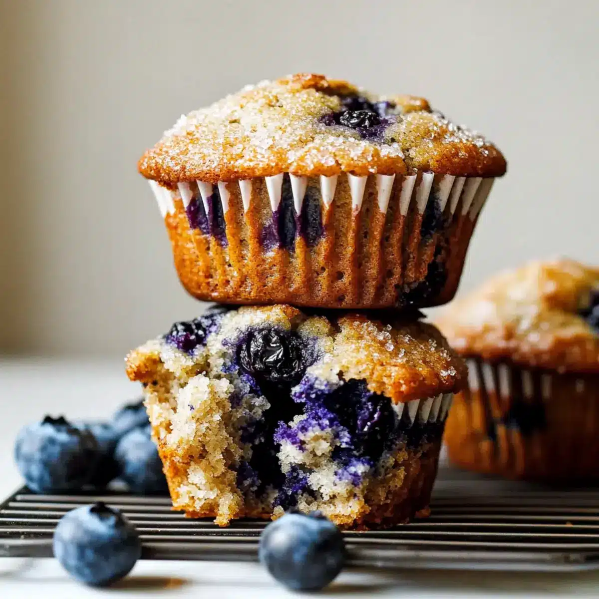 Banana Blueberry Muffins