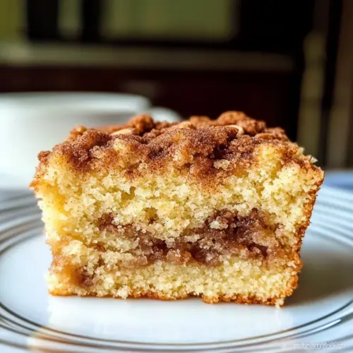 Yellow Cake Mix Coffee Cake