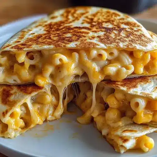Mac and Cheese Quesadillas