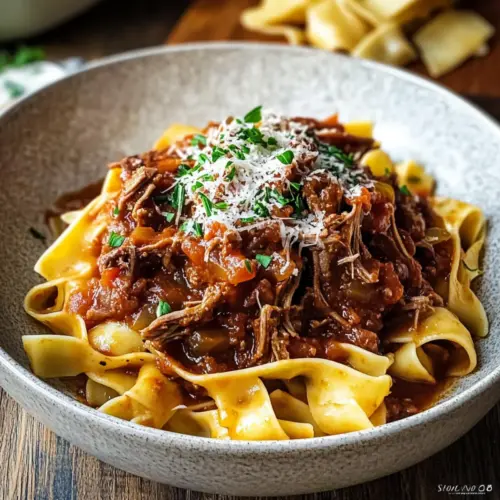 Slow Cooker Beef Ragu