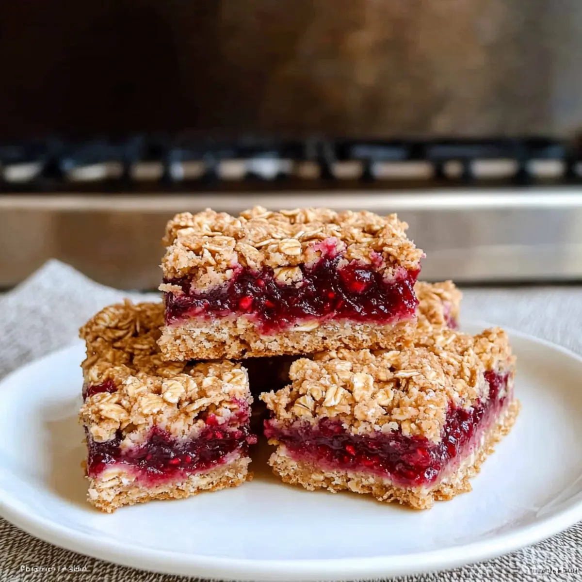 Berry Oat Bars