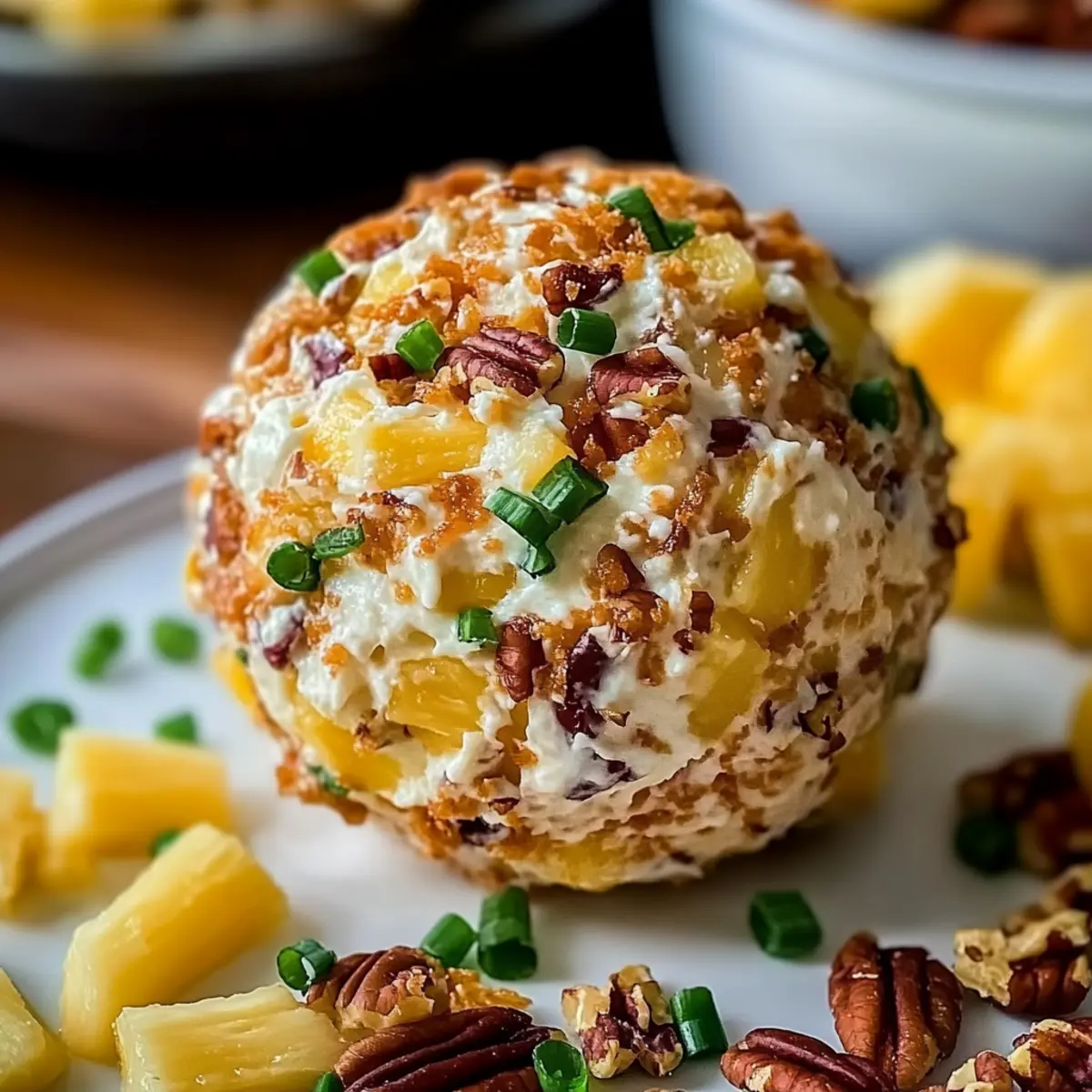 Pineapple Cheese Ball