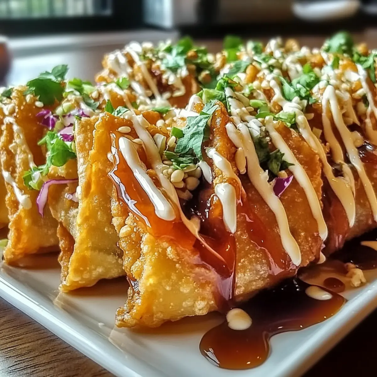 Applebee’s Chicken Wonton Tacos