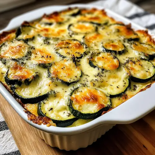 Easy Cheesy Zucchini Bake Recipe