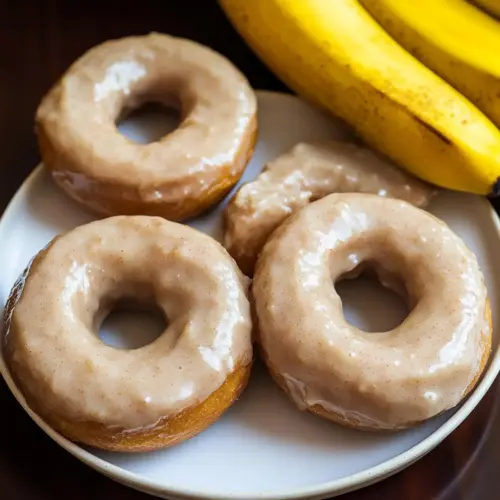 Banana Bread Donuts