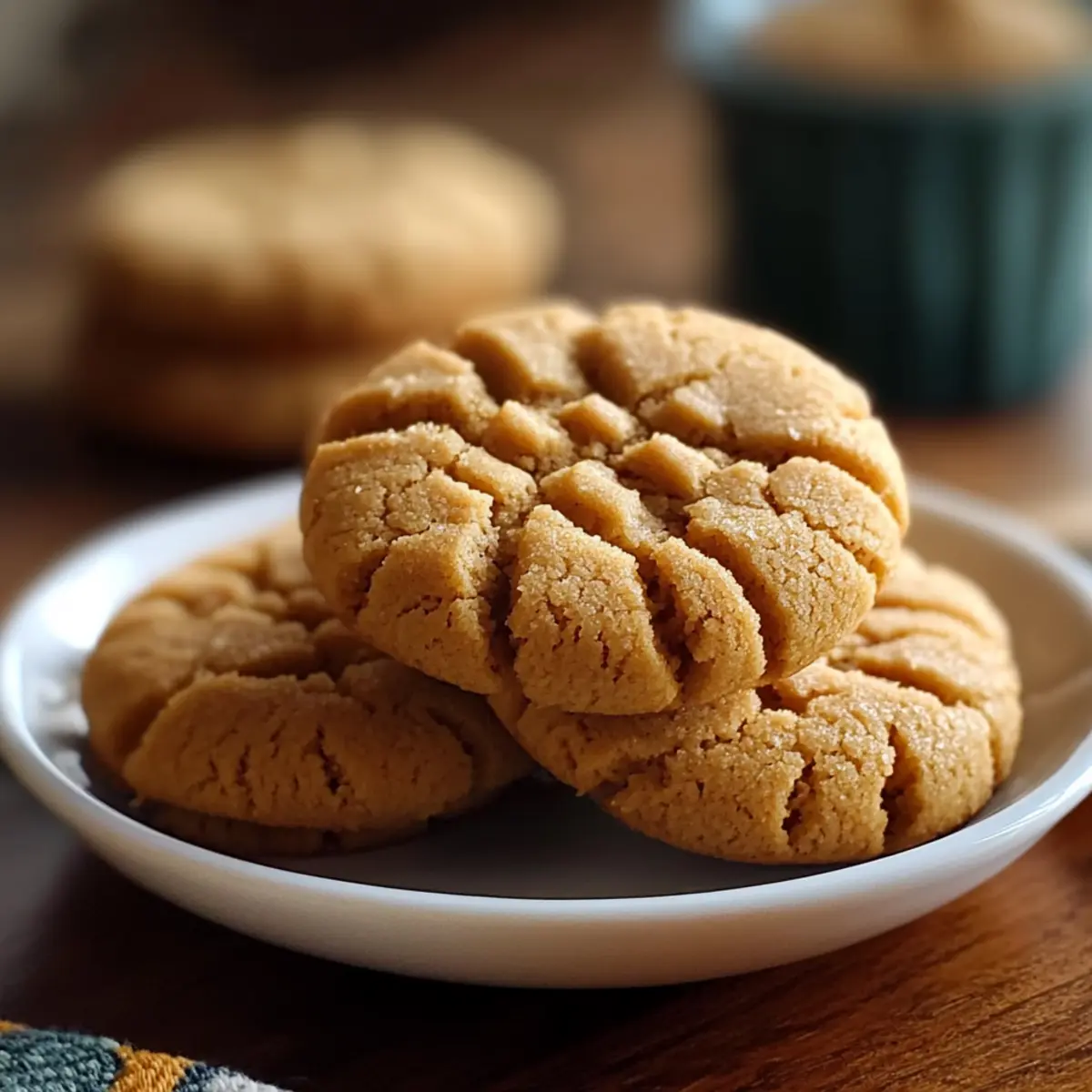Soft Peanut Butter Cookies Recipe