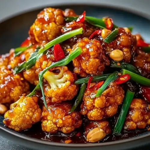 Kung Pao Cauliflower Recipe