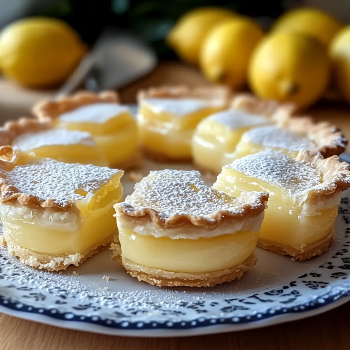 Baby Lemon Impossible Pies