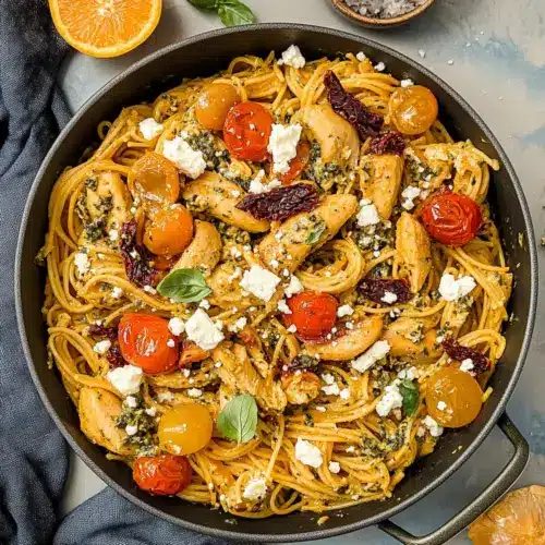 Mediterranean Pasta with Chicken
