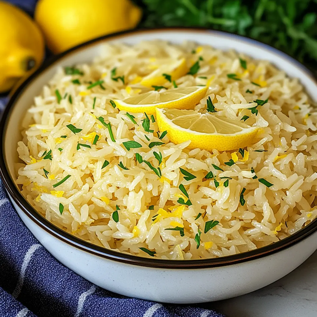 Easy Greek Lemon Rice