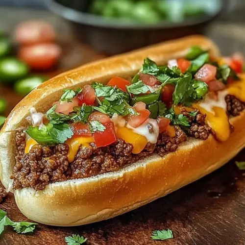 Mexican Chopped Cheese Sandwich