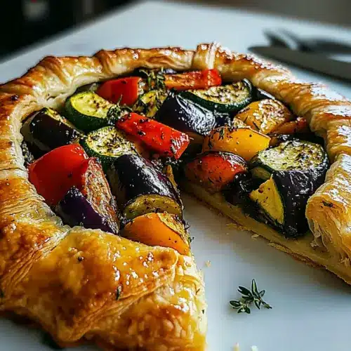 Mediterranean Vegetable Galette