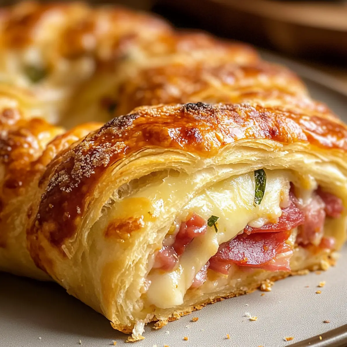 Spicy Italian Crescent Ring