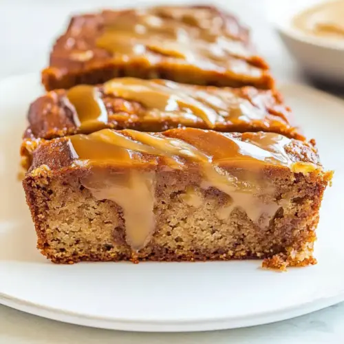Caramel Macchiato Banana Bread