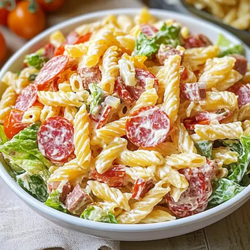 Italian Grinder Pasta Salad