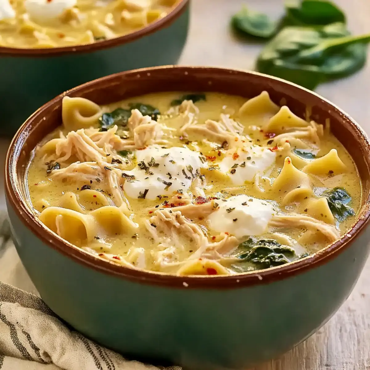 Best Chicken Lasagna Soup