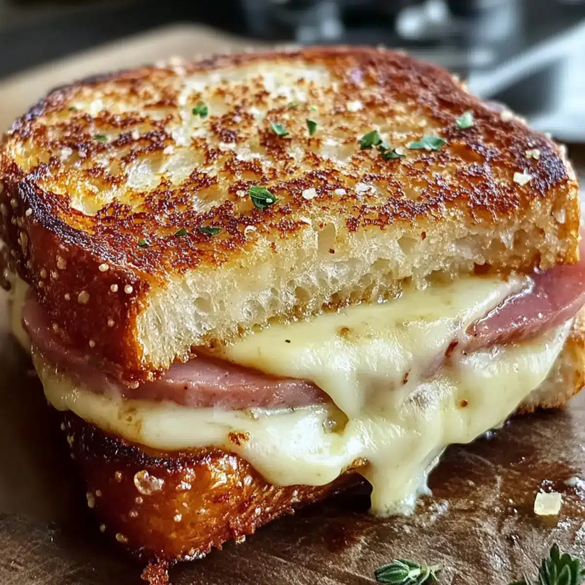 French Ham & Cheese Sandwich