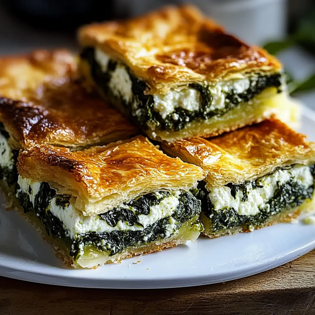Irresistible Spinach Feta Bake Squares