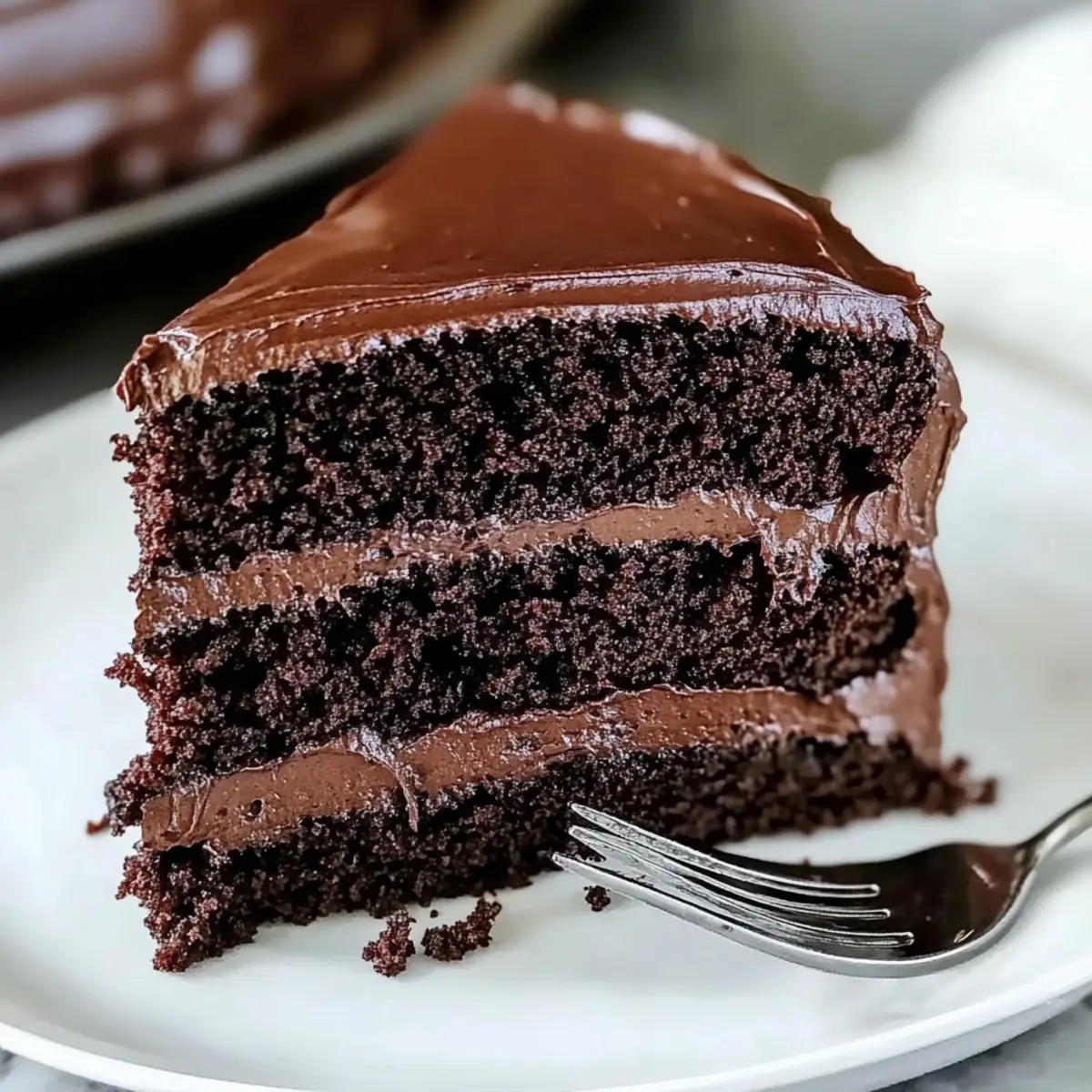 Rich and Moist Chocolate Cake