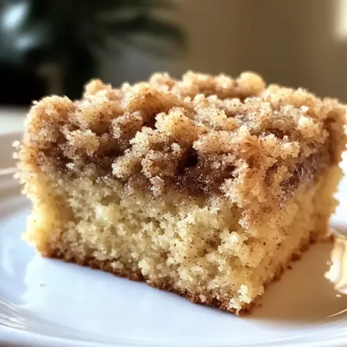 Banana Crumb Coffee Cake With Easy Streusel Topper
