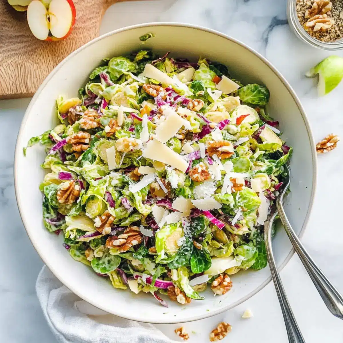 Brussel Sprouts Slaw