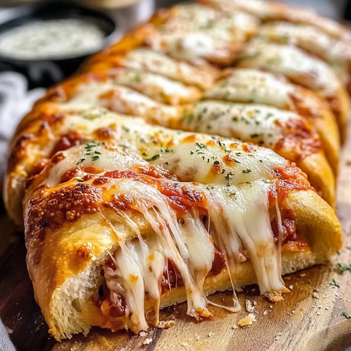 Stuffed Pizza Bread
