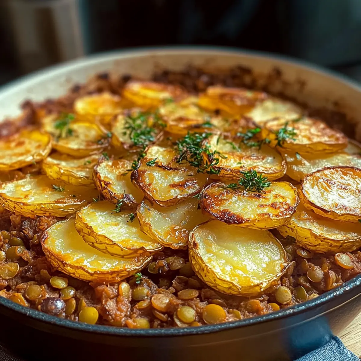 Easy Vegan Hotpot with Lentils